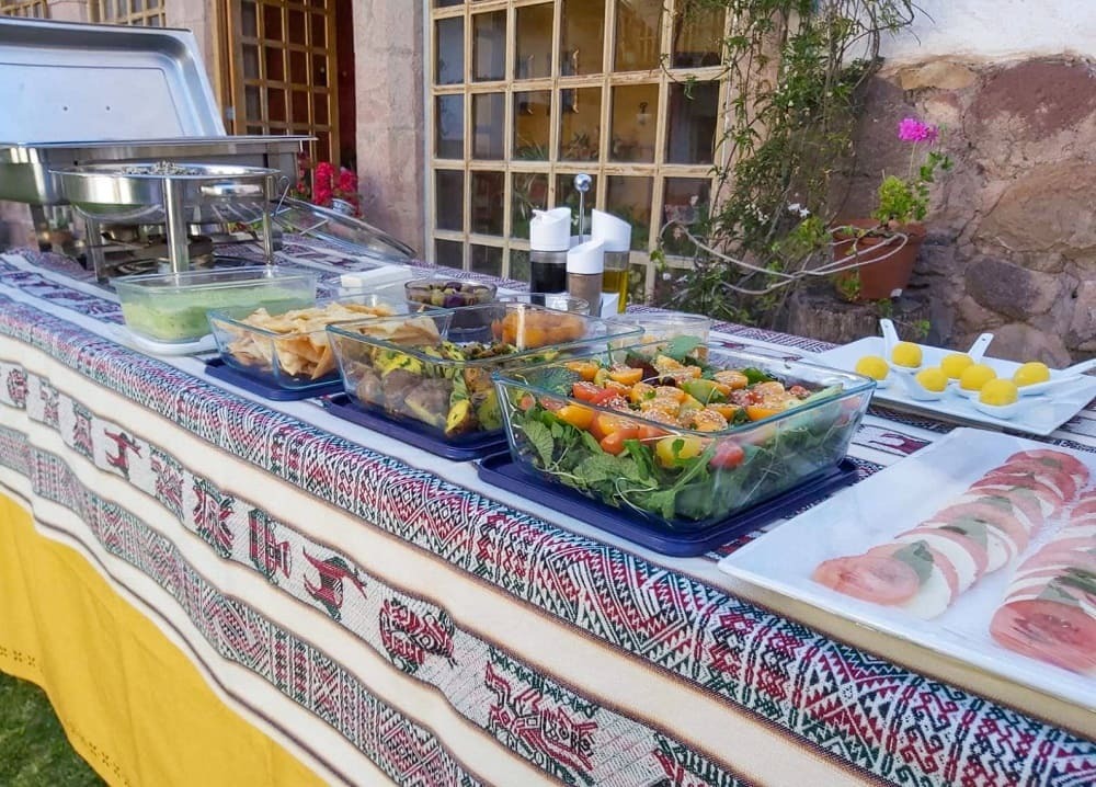 Picnic in the andes